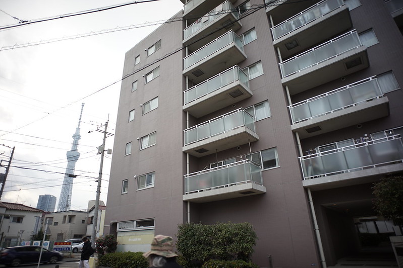 131 20200112チョートクブラぱち塾京島ブリーフィングこのマンションが建って付近の景色が変わってしまった