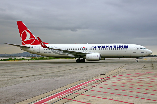 TC-JHR  737-8F2 Turkish  Barcelona-El Prat 20-10-16
