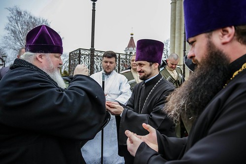12 января 2020, В Неделю по Рождестве Христовом митрополит Кирилл совершил Литургию в Казанском соборе