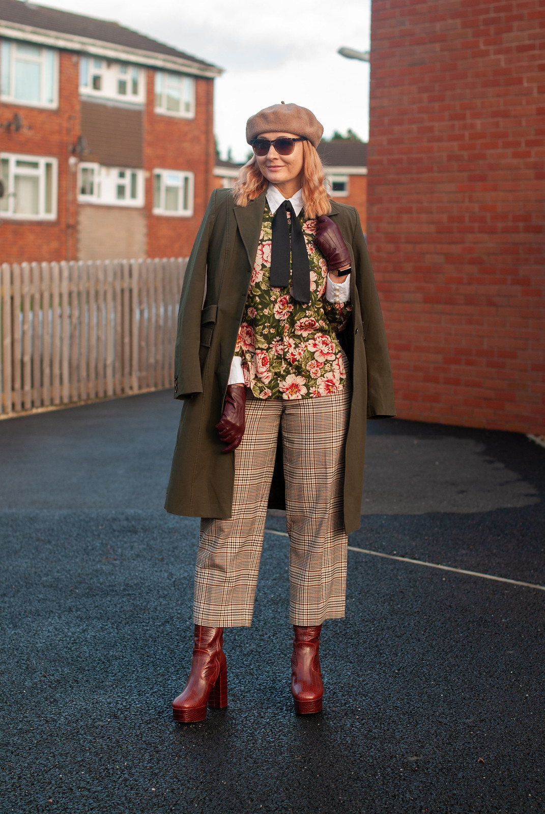 Eclectic Dressing: Mixed Patterns and Platform Boots | Not Dressed As Lamb, Fashion and Style for Over 40 Women