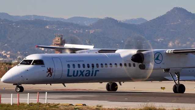 Luxair / Bombardier Q400 / LX-LGN