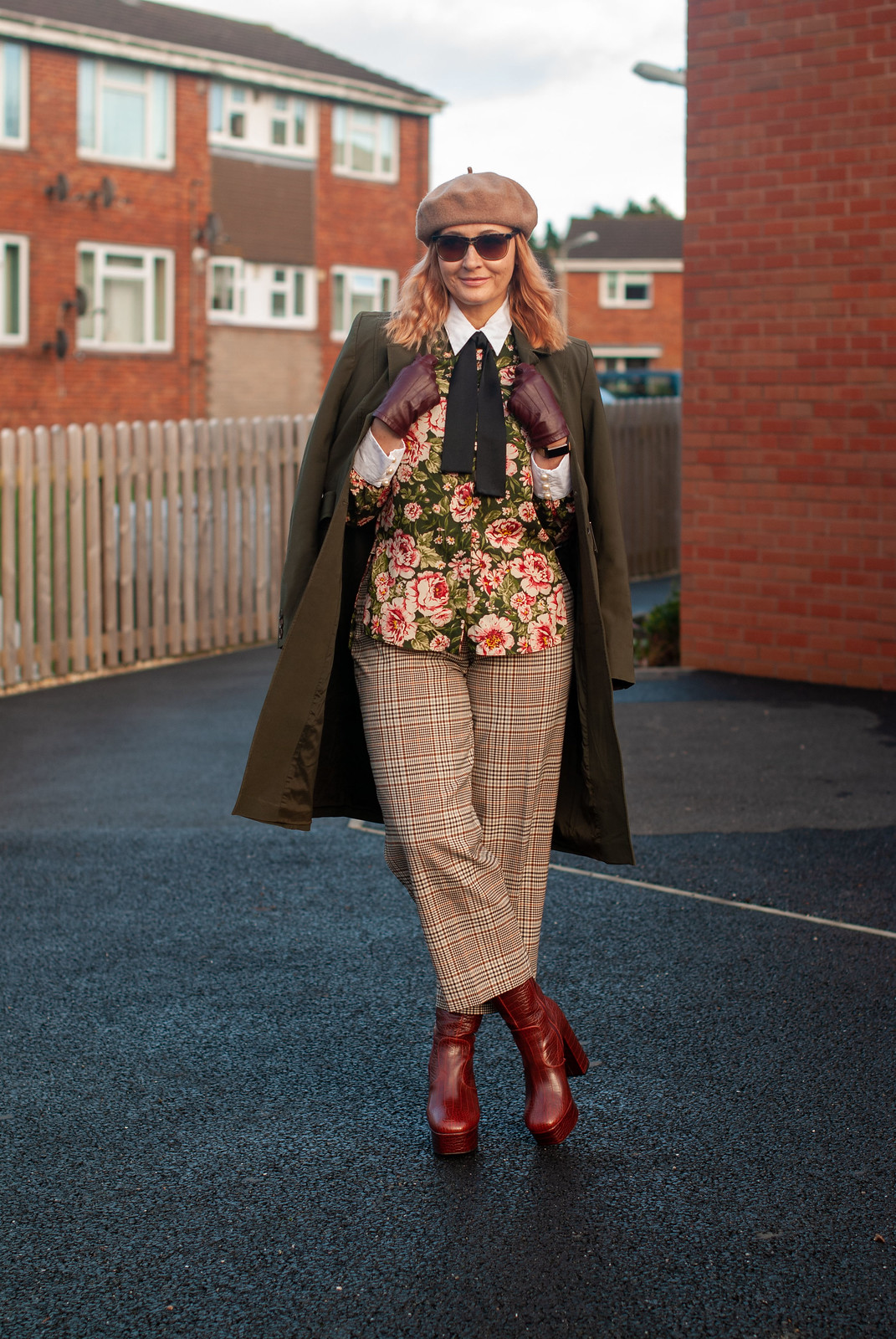 Eclectic Style: Mixed Patterns and Platform Boots | Not Dressed As Lamb, Fashion and Style for Over 40 Women