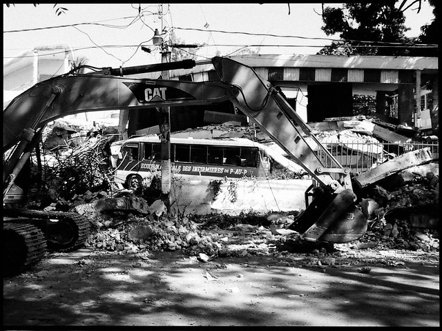 10 year Haiti earthquake anniversary/Ecole Nationale des Infirmieres (National Nursing School)- destroyed
