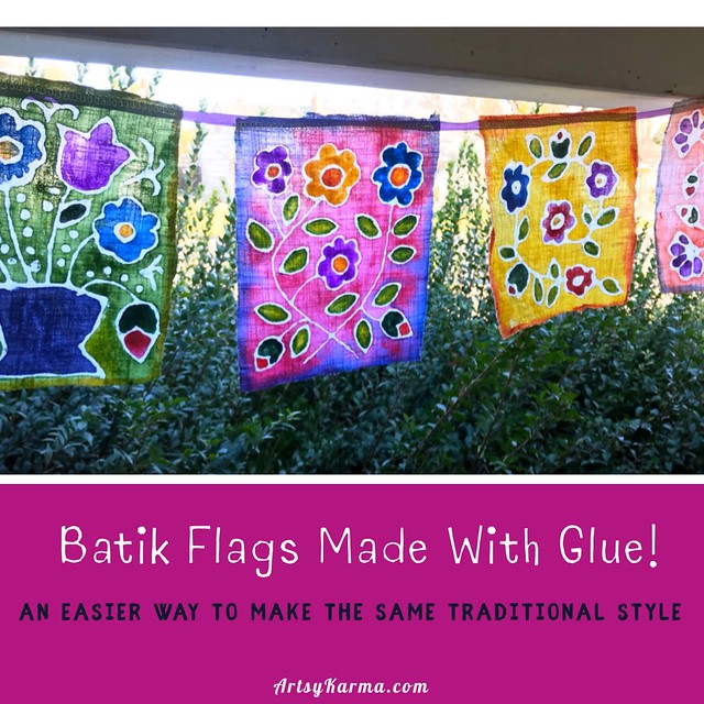 Check out my tutorial: https://www.artsykarma.com/post/how-to-make-batik-using-glue