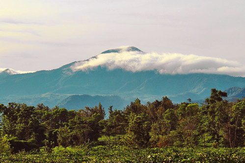 mountain morning cloud sky scenery landscape view rural bukittunggul bandung lembang