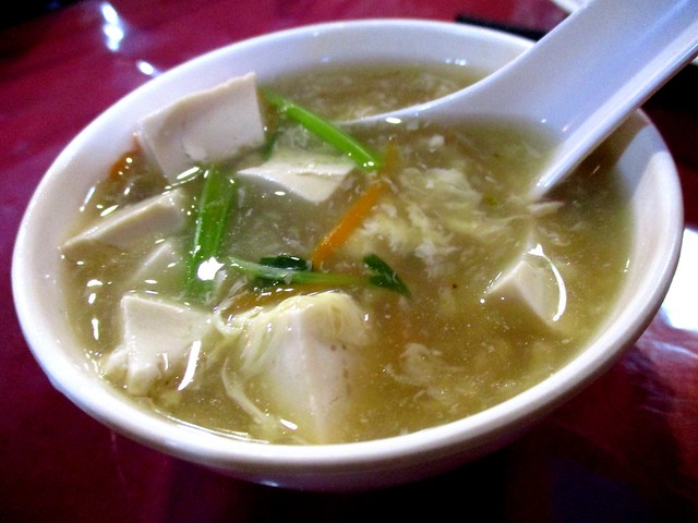 Ruby tofu soup