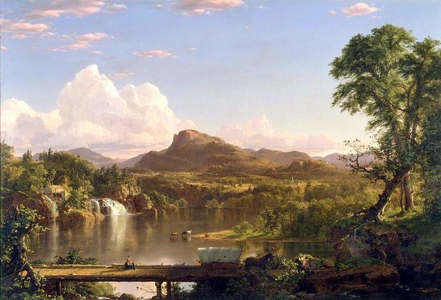 Frederic Edwin Church - The George Walter Vincent Smith Art Museum 1.23.24. New England Scenery (1851)