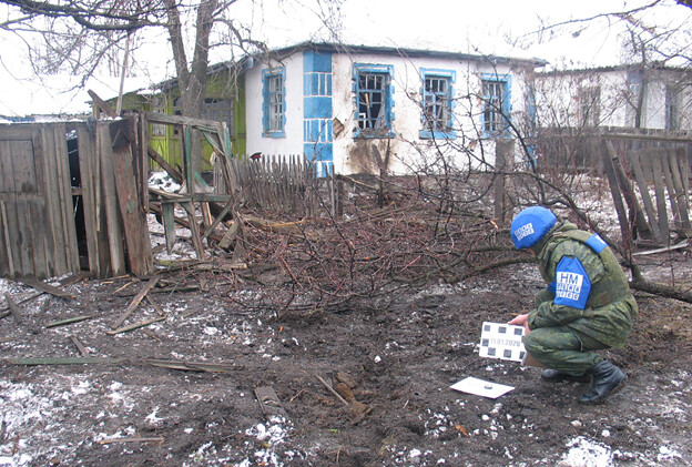 House damaged by AFU shelling