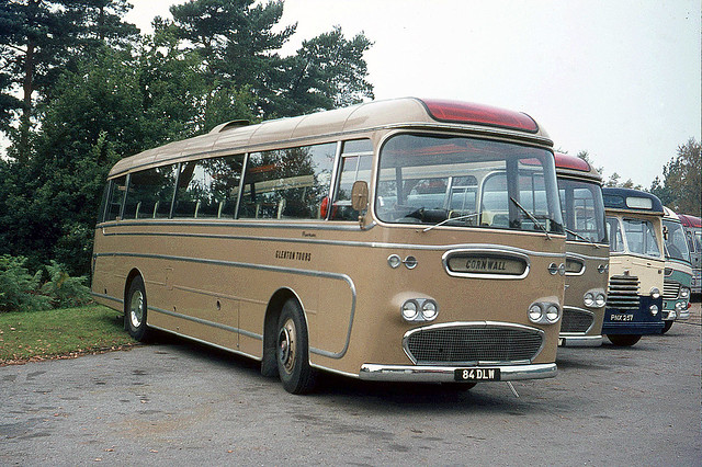 ( ex ) Glenton Tours . London . 84DLW . Bordon , Hampshire . October-1969 .