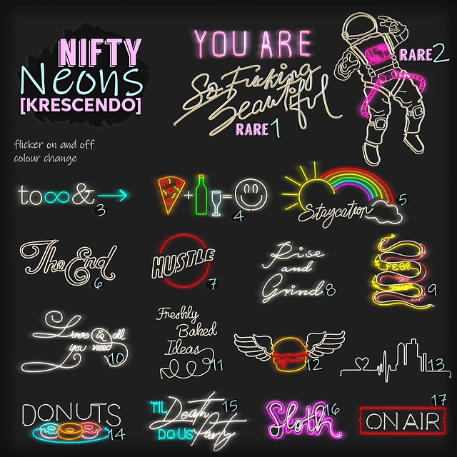 [Kres] Nifty Neons