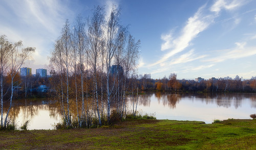 природа nature пейзаж landscape осень река autumn park river лес forest dmilokt ins