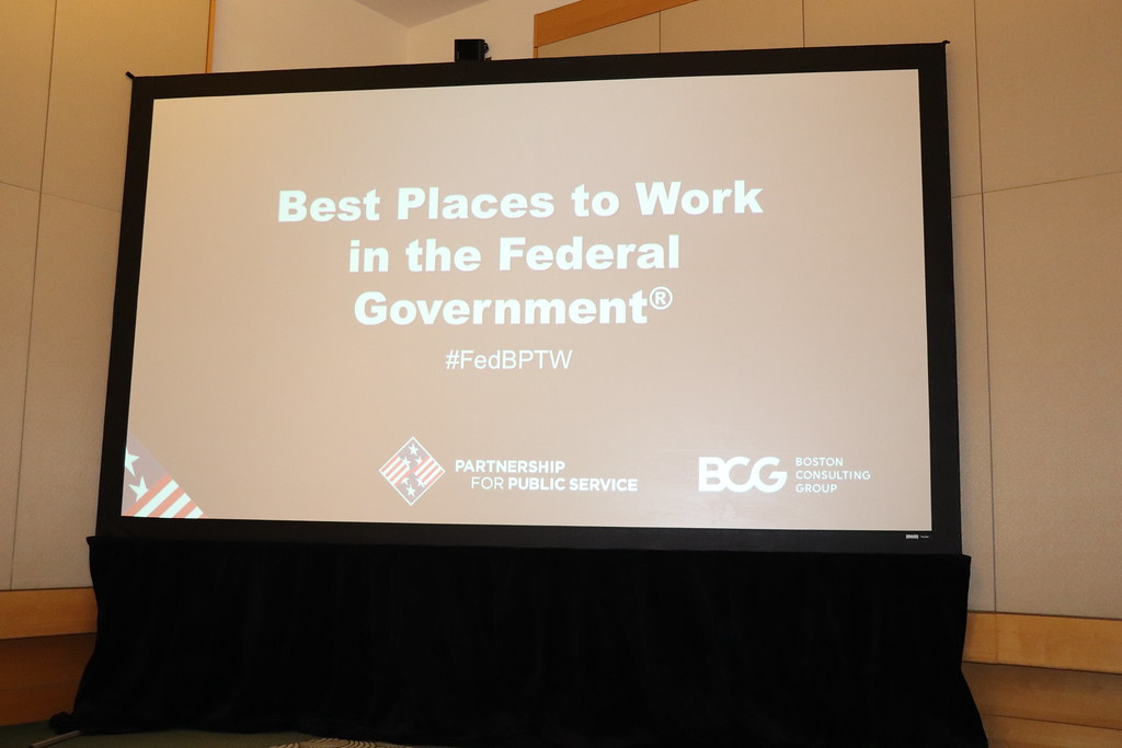 Best Places to Work in the Federal Government Recognition Event 2019