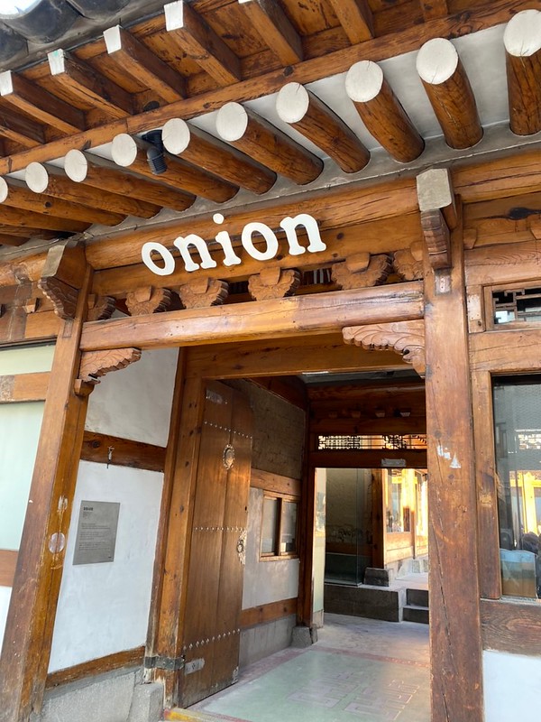 cafe onion 安国3号店 仁寺洞 韓国 ソウルカフェ 韓国カフェ ひめごと