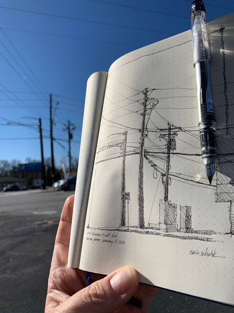 Poles and wires