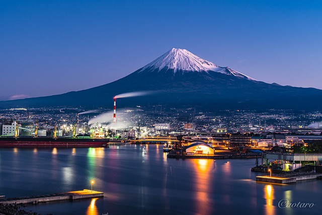 Mount Fuji from Tagonoura, Shizuoka, Japan