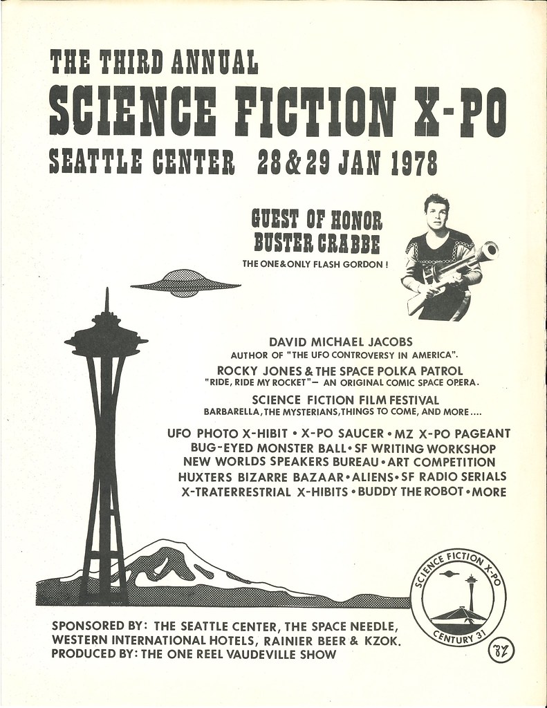 Science Fiction X-Po flyer, 1978