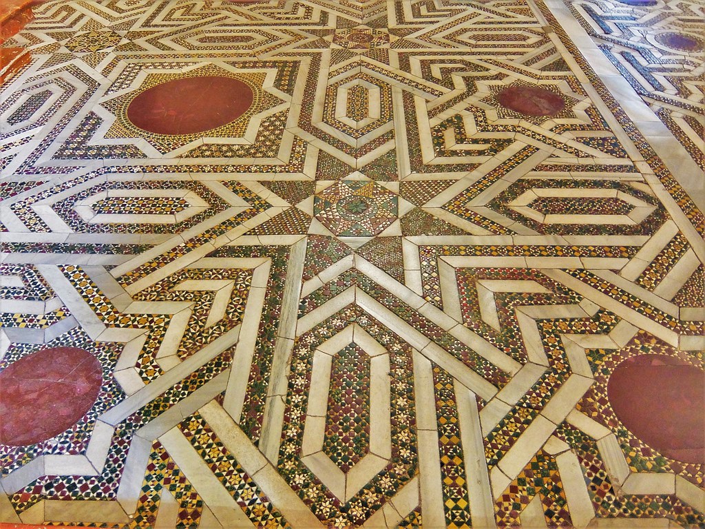 Mosaic floor in Monreale