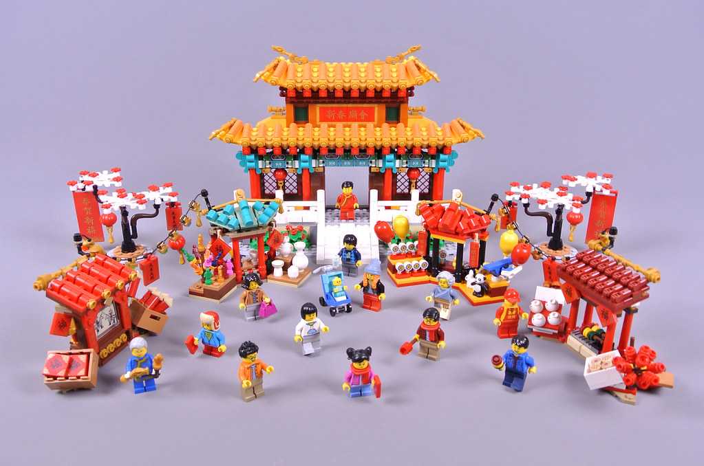 80105 for sale online Lego Chinese New Year Temple Fair 