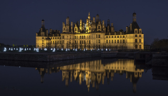 Chambord in Blue hour
