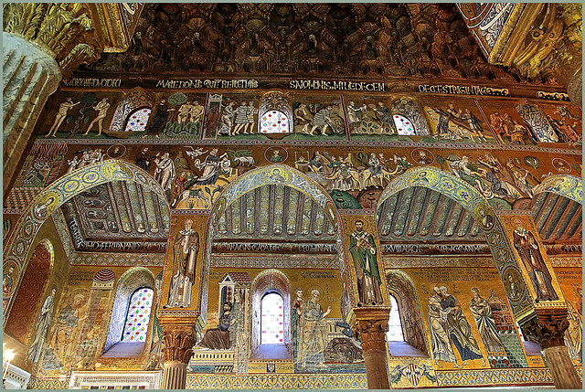 La Chapelle Palatine, Palais des Normands, Palerme, Sicile, Italie