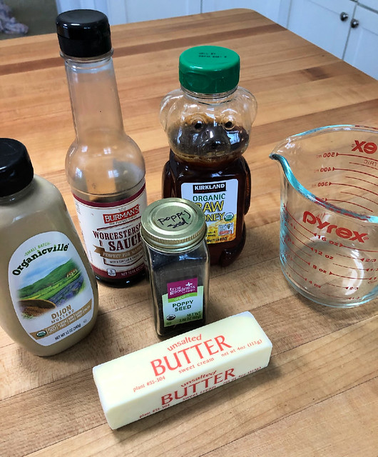 ingredients for butter sauce