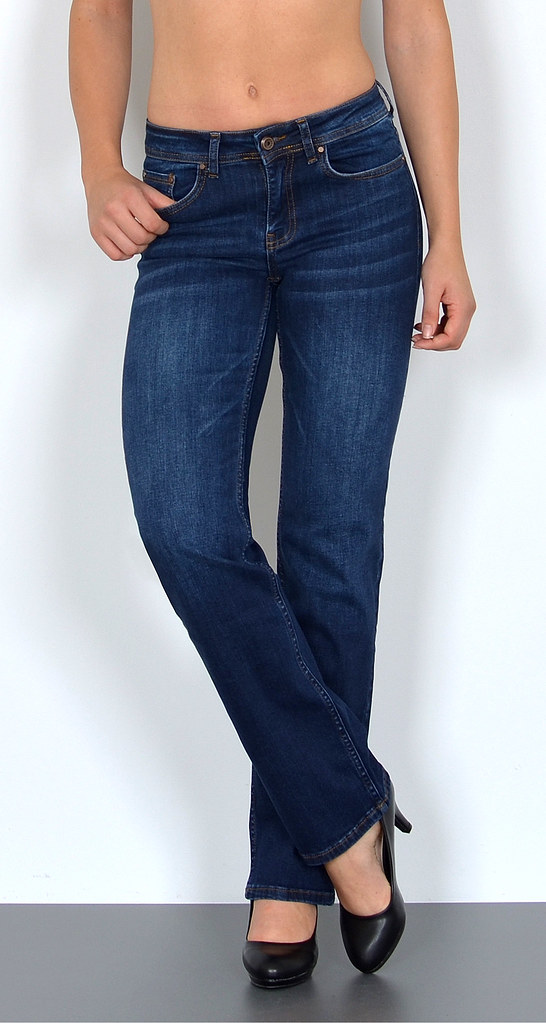 J157 Damen High Waist Jeans Straight Fit Bis Ubergrosse 3 Flickr