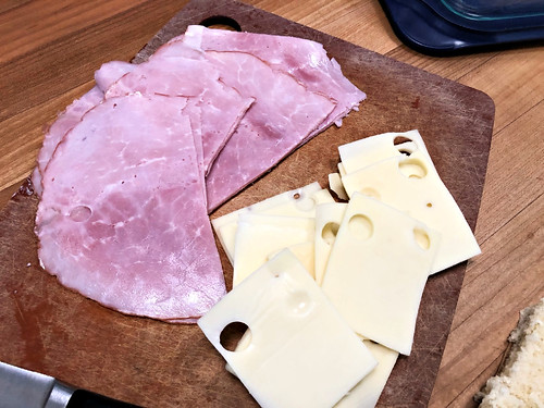 ham and swiss cheese