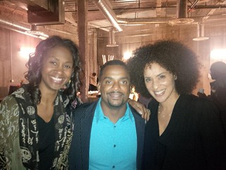 Danita Patterson with Alfonso Ribeiro and Karyn Parsons.