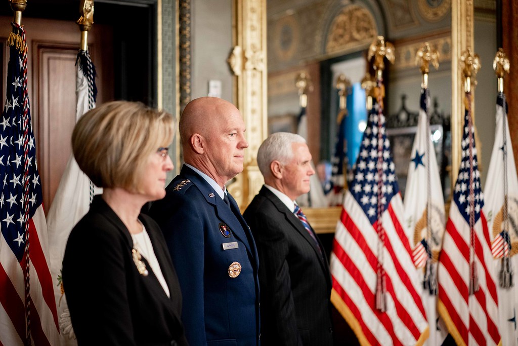 Vice President Pence Participates in a Swearing-in Ceremony