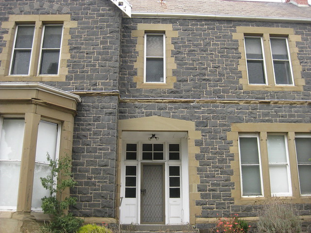 The Front Facade of the Former Saint George's Presbyterian Church Manse - Corner of Latrobe Terrace and Ryrie Street, Geelong