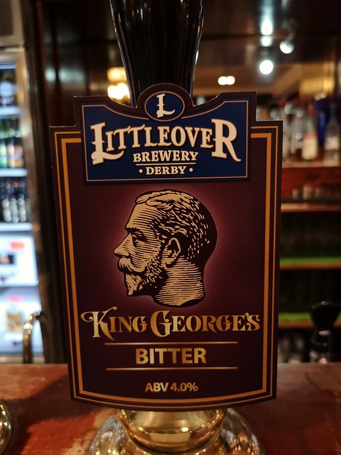 King George's Bitter @ The Lord Burton, Burton on Trent. Littleover Brewery, Derby.