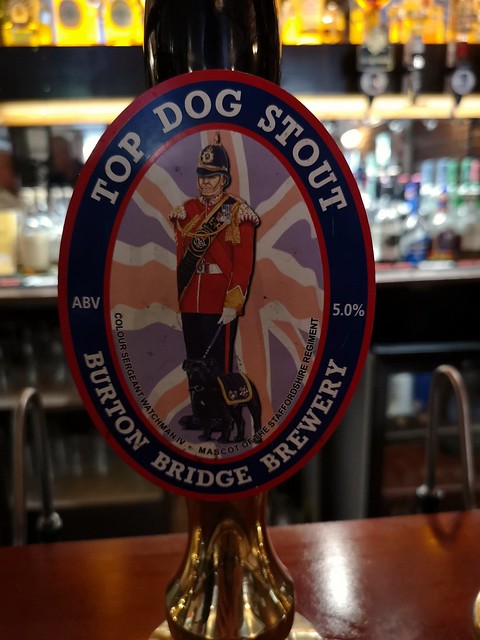 Top Dog Stout @ The Devonshire,  Burton Bridge Brewery, Burton - on - Trent.