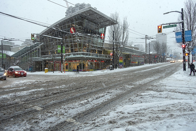 Safeway Winter, Vancouver, BC