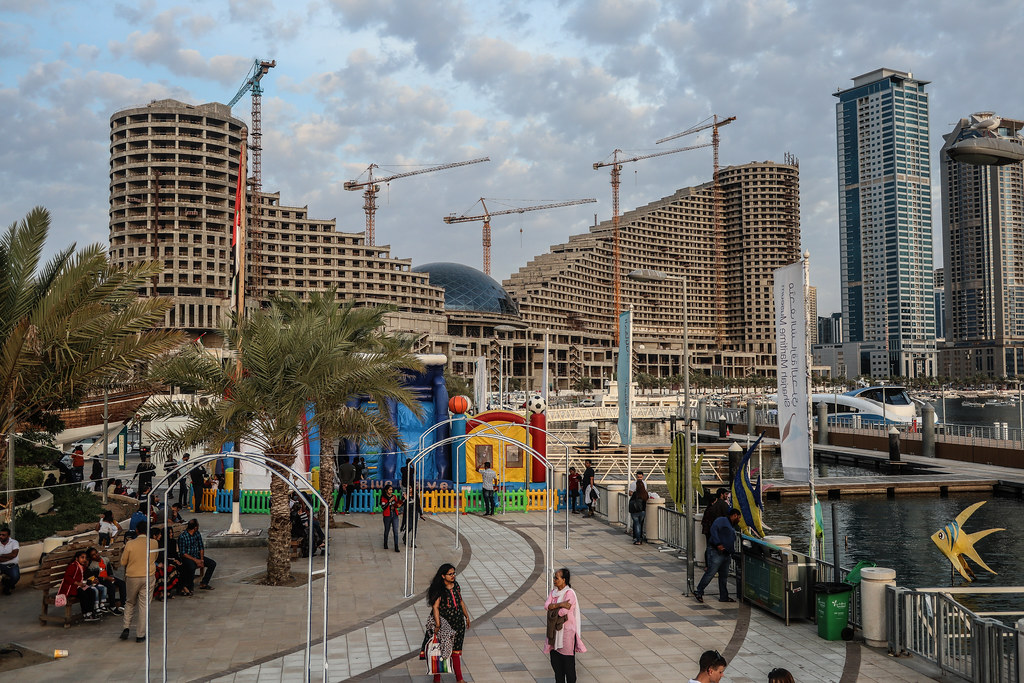 Sharjah Mall under construction