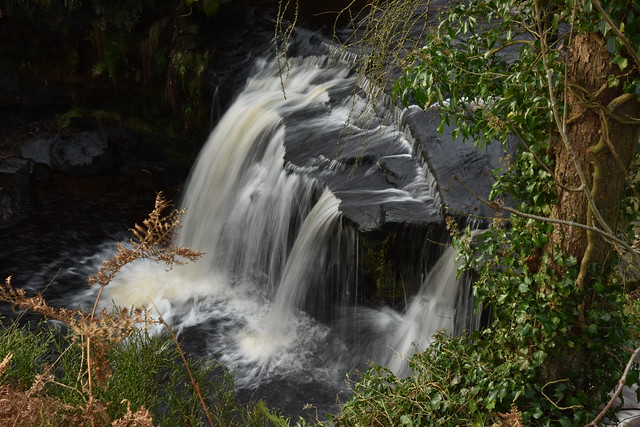 The Larger Waterfall of Lumb Falls
