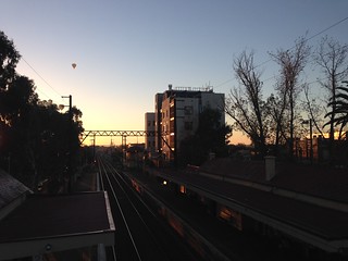 Sunrise at Fairfield Station