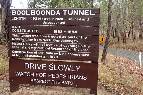 Boolboonda Tunnel Sign