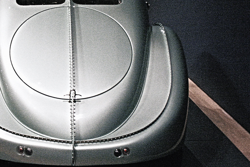 Detail of 1935 Bugatti Type 575 Competition Coupe Aerolithe