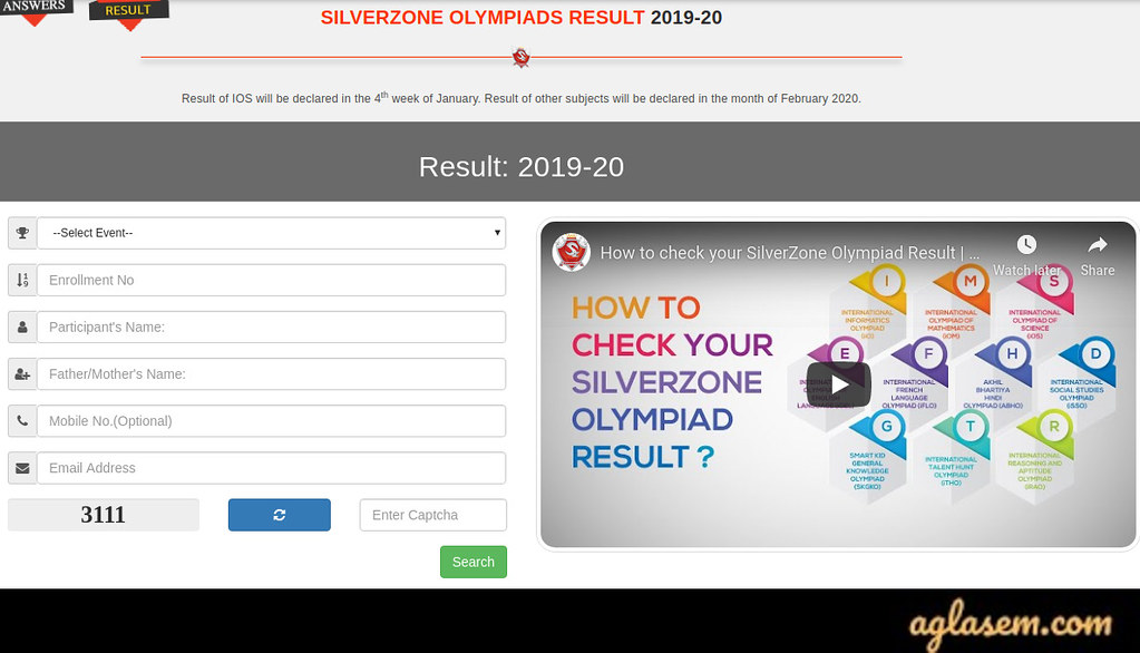 Silverzone Results 2019-2020