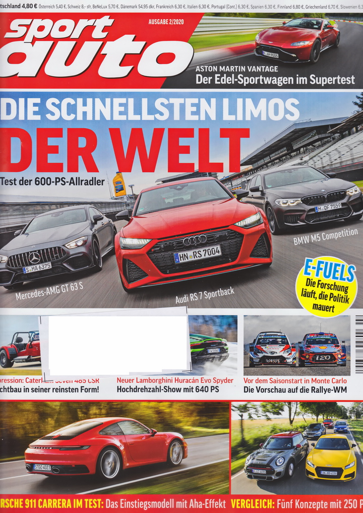Image of sport auto - 2020-02 - cover