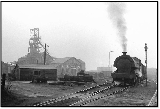 Saddle tank at NCB Dudley Colliery