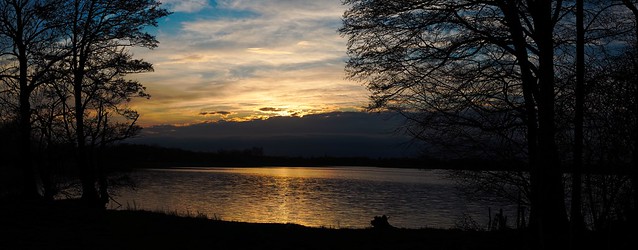 Sonne über dem See | 17.01.2020 | Bornhöved - Schleswig-Holstein - Deutschland