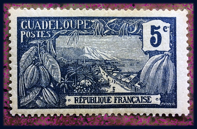 1922 Guadeloupe 5 Centime