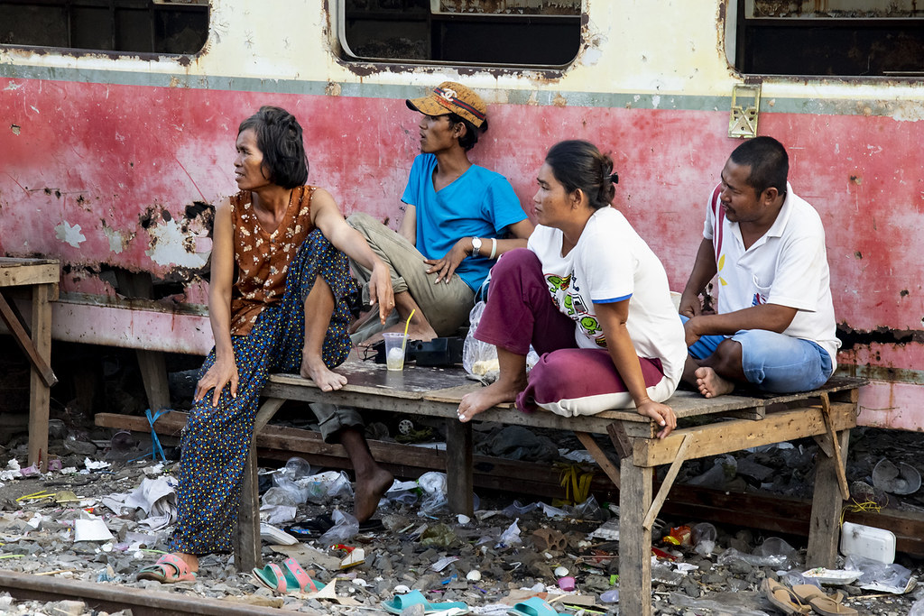 Railway Slums; Phnom Penh
