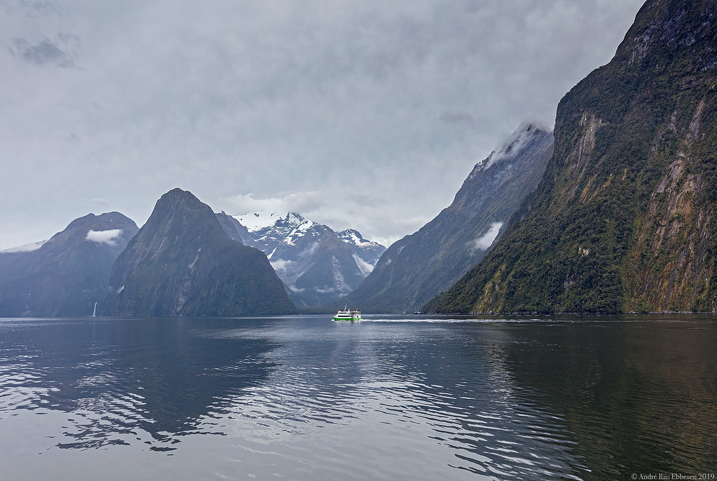 Scenery from Milford Sound, Fiordland NP