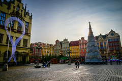Christmas Market at Market Square - Wroclaw Poland