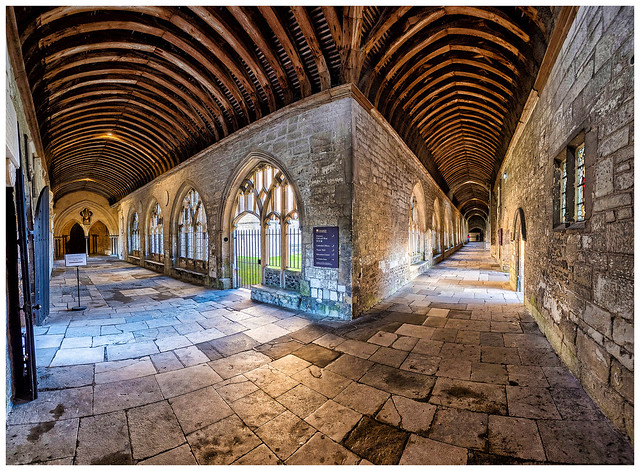 Chichester cathedral cloisters