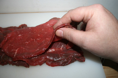 02 - Rinderrouladen hauchdünn / Thin cut beef