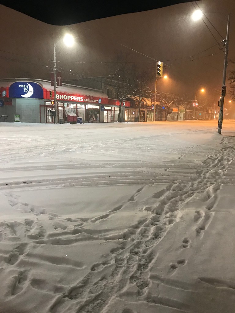 Winter Snowstorm in Vancouver