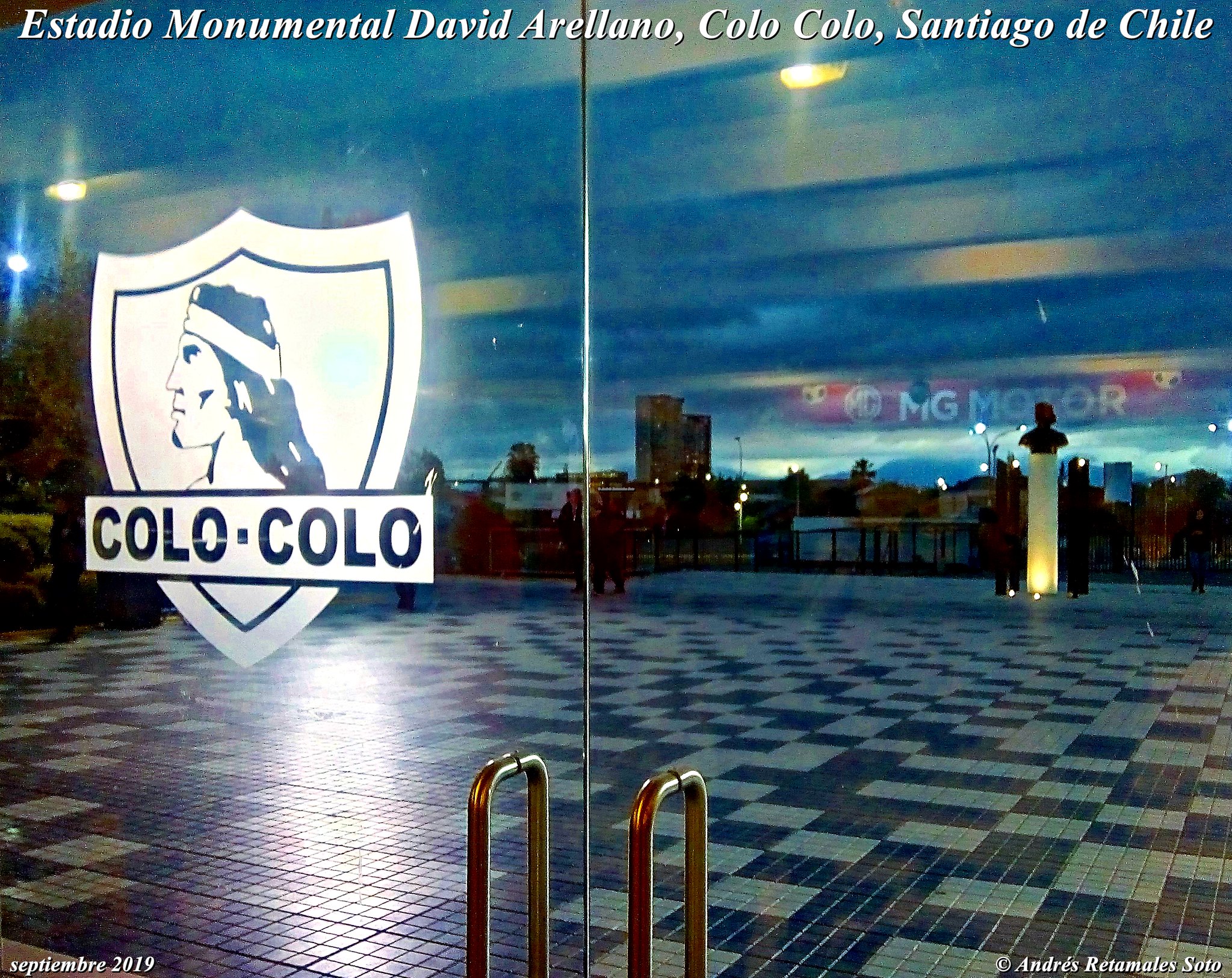 Estadio Monumental David Arellano, Colo Colo, Santiago de Chile, septiembre 2019 ⚽️🆑 #EstadioMonumental #EternoCampeón #ColoColo